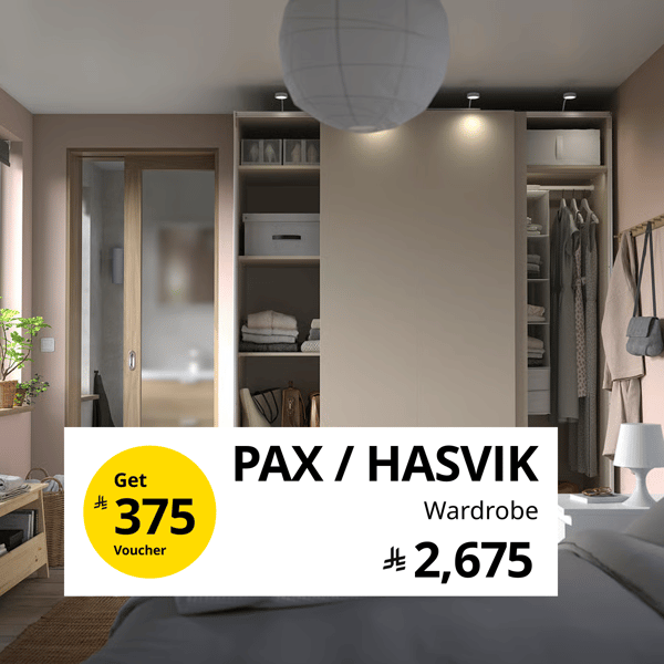 PAX / HASVIK Wardrobe