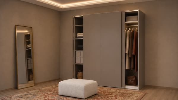 PAX / HASVIK Wardrobe, dark grey/dark grey, 200x66x236 cm - s99503158