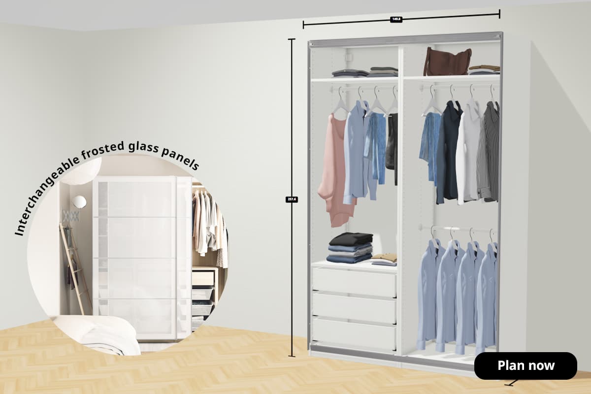 PAX Wardrobe System for Storage & Organisation - IKEA