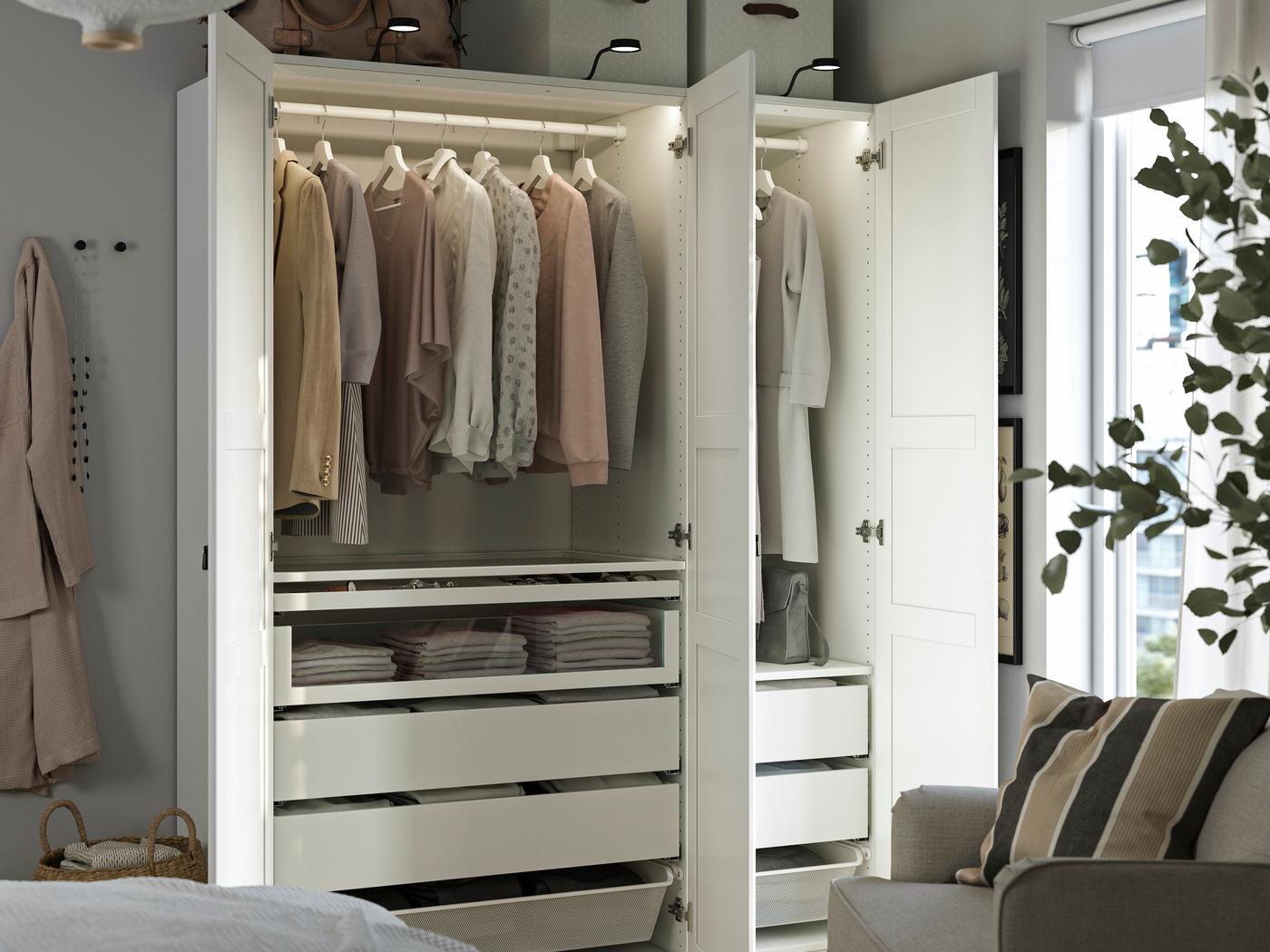 PAX/TYSSEDAL storage wardrobe