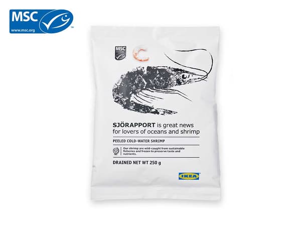 Peeled shrimp