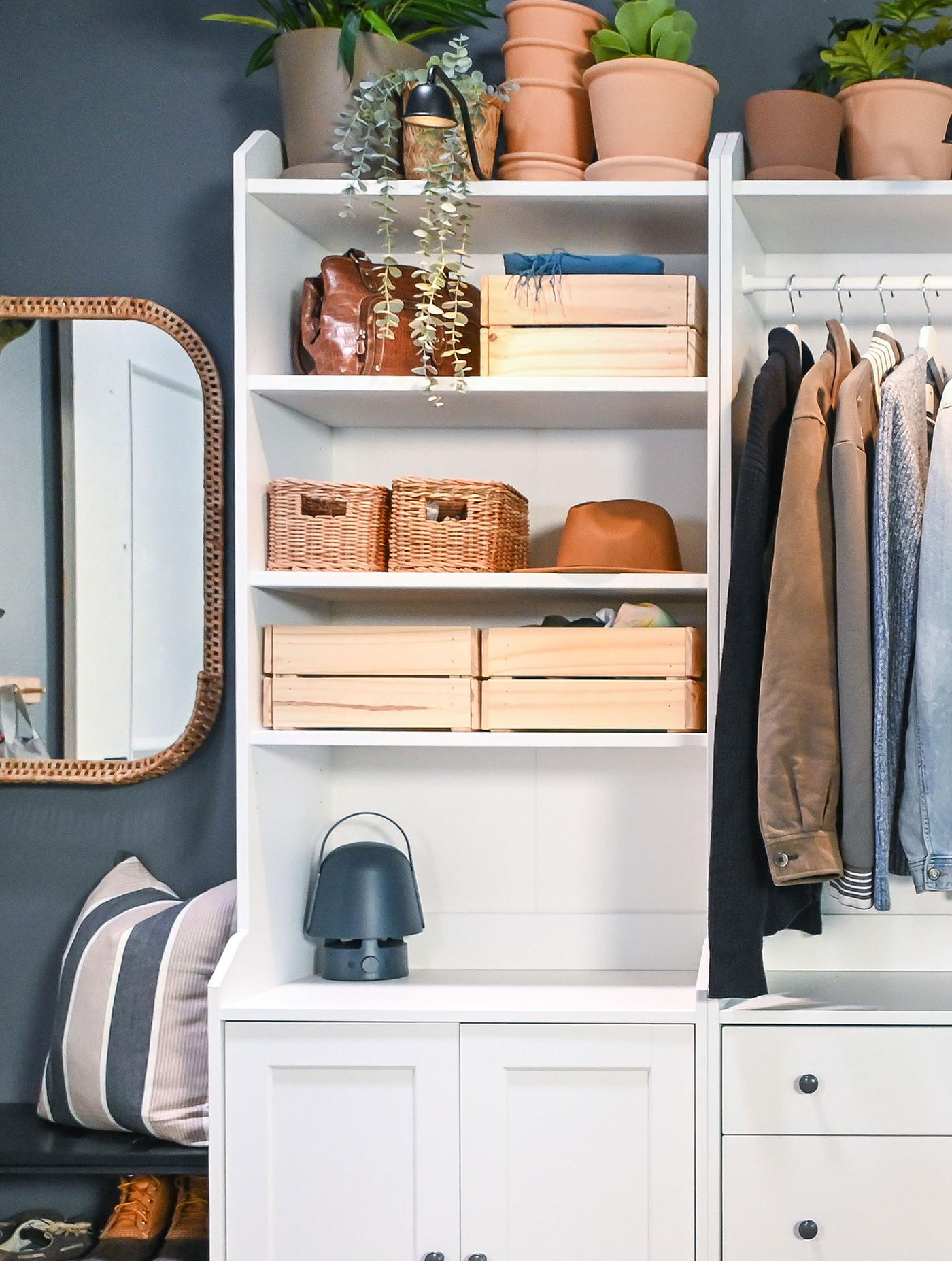 Person in room setting