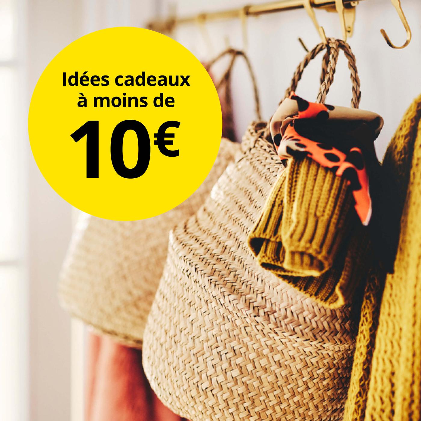 Petit budget moins de 10 €