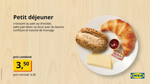 Petit-déjeuner froid