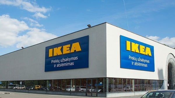 Photo of IKEA pick-up and order point in Kaunas.