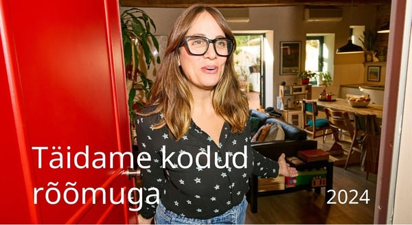 Photo of women opening the red door