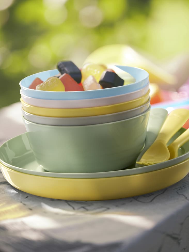 Little Deco - Set di 60 adesivi da parete per cameretta di bambini e