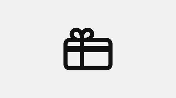 Pictogram of a credit card and two coins.