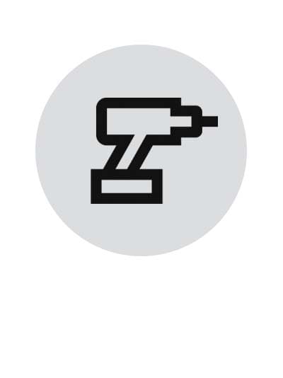 Pictogram of a electric screwdriver.