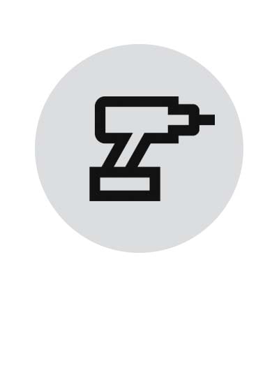 Pictogram of a electric screwdriver.