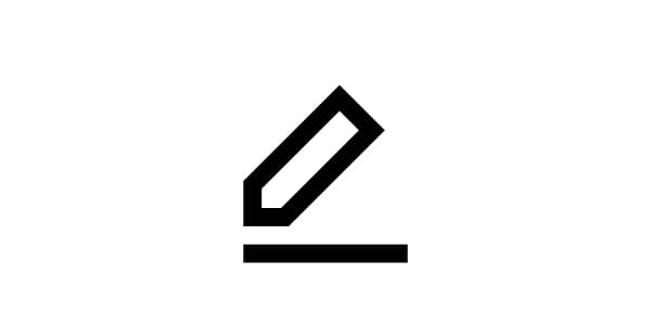 Pictogramă creion