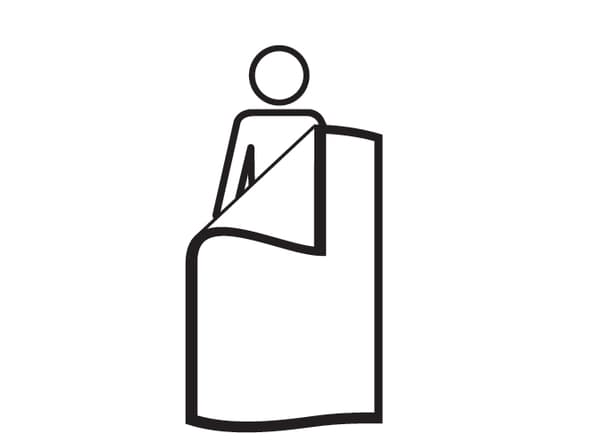 pictogramme lit 1 place