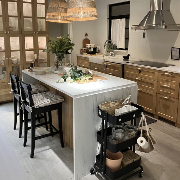 Picture of a kitchen roomset at IKEA Ghent