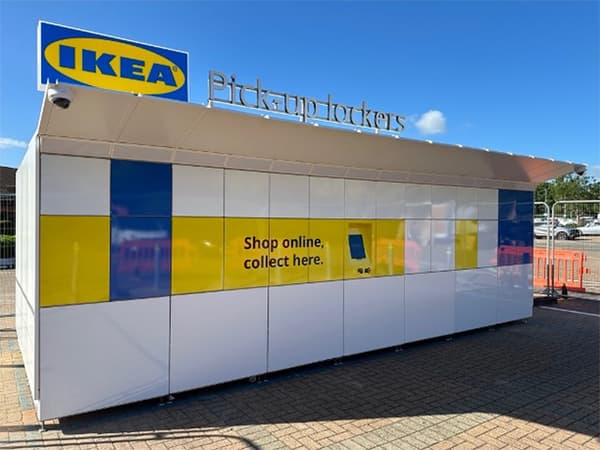 Picture of an IKEA Pick-Up Locker