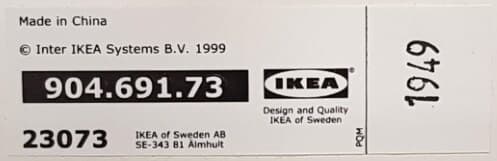 picture of label