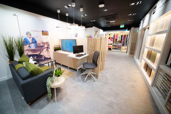 Picture of the interior of the IKEA Stockport Plan and Order Point