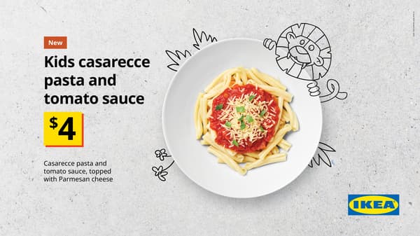 Pids pasta and sauce