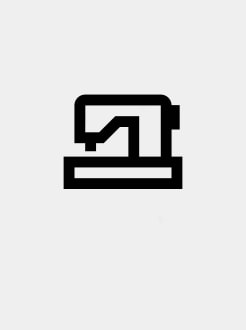 Piktogram za uslugu šivenje