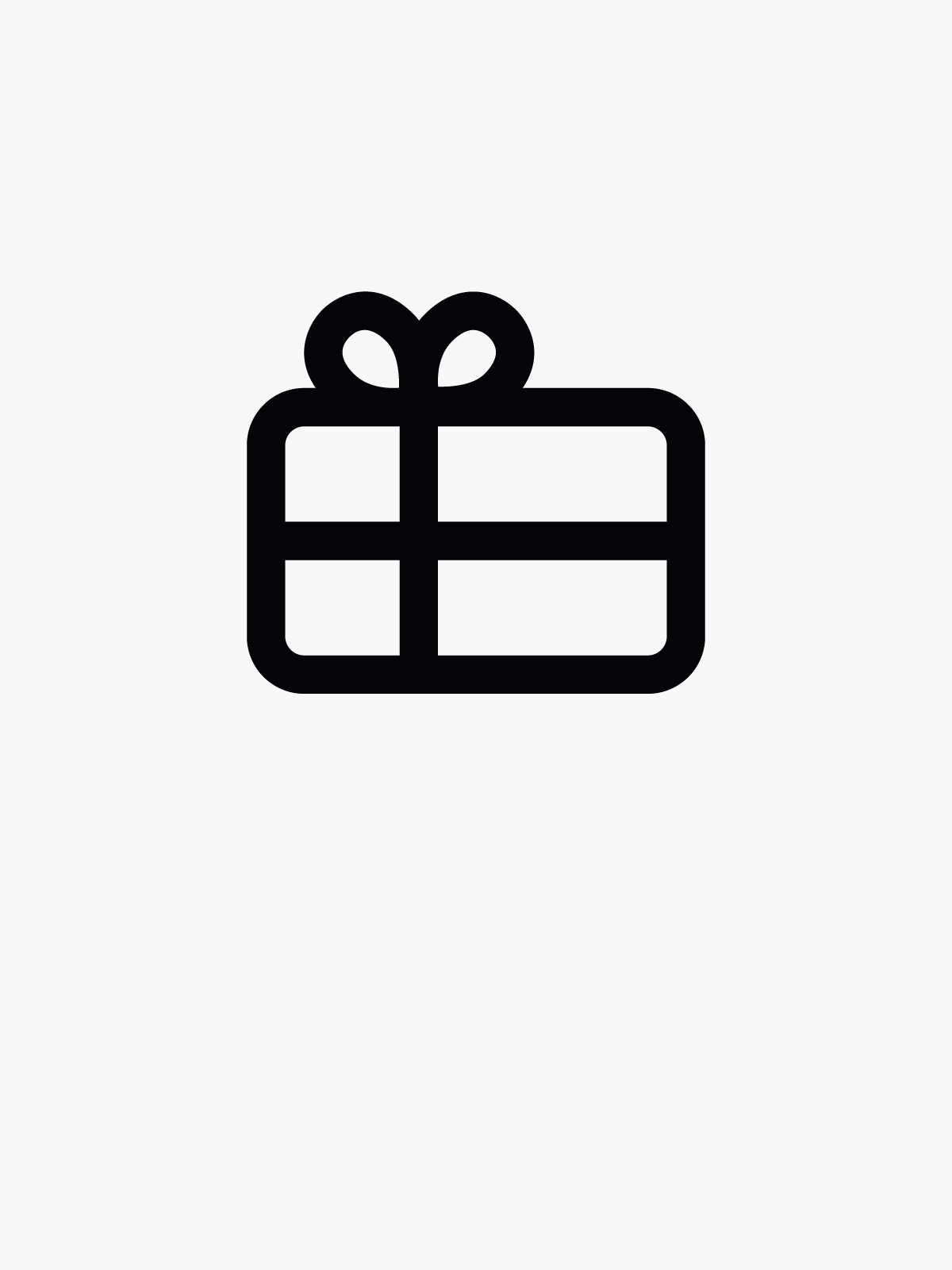 Pittogramma di una carta regalo IKEA.