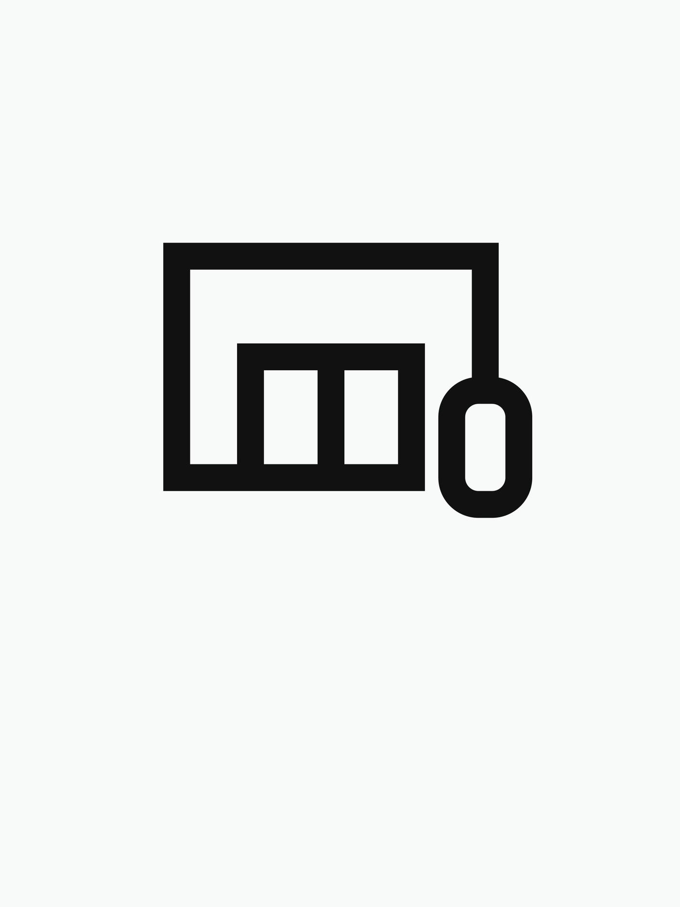 Pittogrammi di un edificio che indica il servizio "Clicca e ritira".