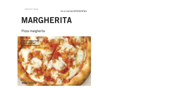 Pizza Margherita