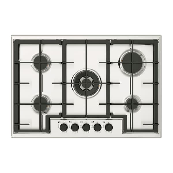 Placa de gas, IKEA 500 ac inox, 74 cm