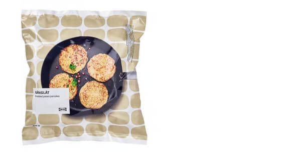 Placky ze strouhaných brambor, mražené, 480 g 