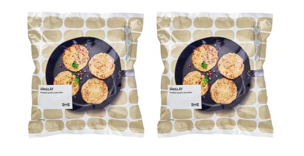 Placky ze strouhaných brambor, mražený, 480 g