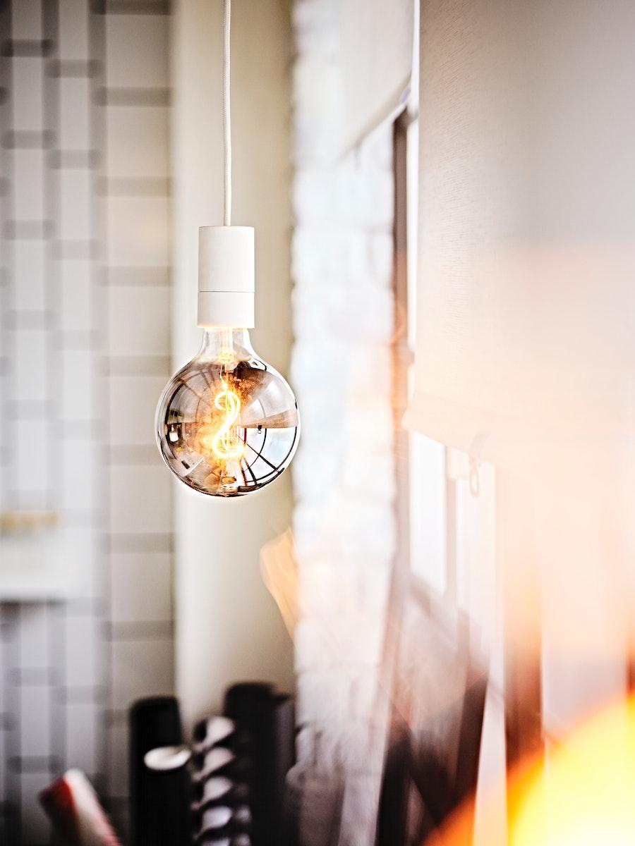 Plafonnier IKEA MOLNART à LED. 