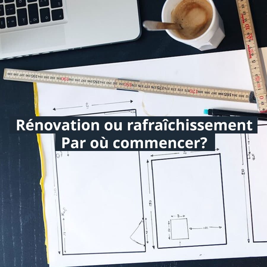 Plan d'aménagement d'une cuisine.