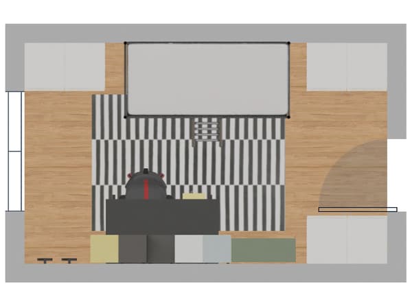 Plan pomieszczenia.