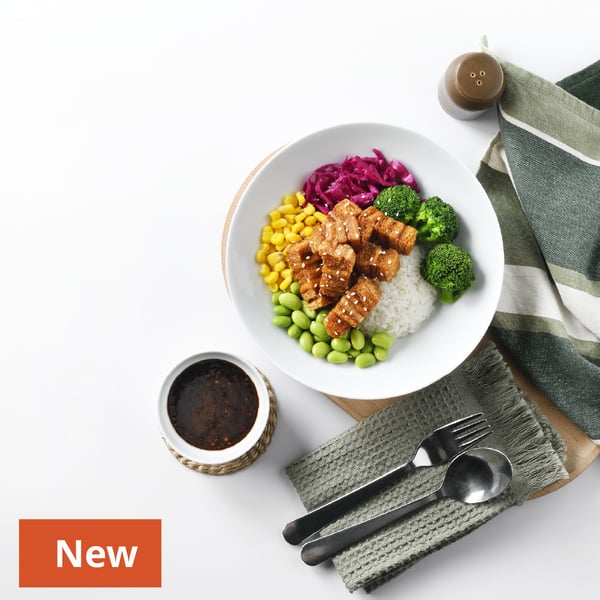 Plant-based Crispy Pork Poke Bowl​with Jaew Sauce
109 THB