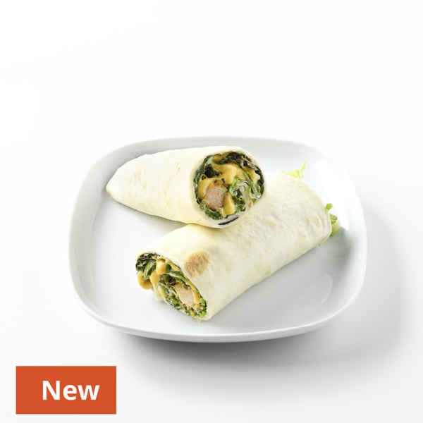 Plant-based Shrimp Cheesy Wrap
89 THB