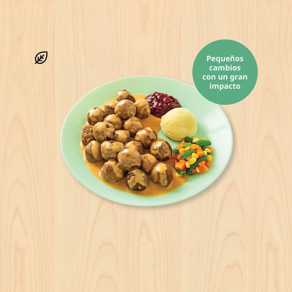 Plantbullar 20pc

Albóndigas de proteína vegetal 20pc

$ 129

Con puré de papa, mermelada de arándano sueco y vegetales.