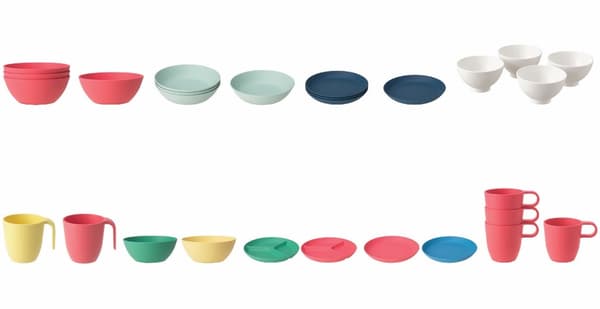 plates and bowls