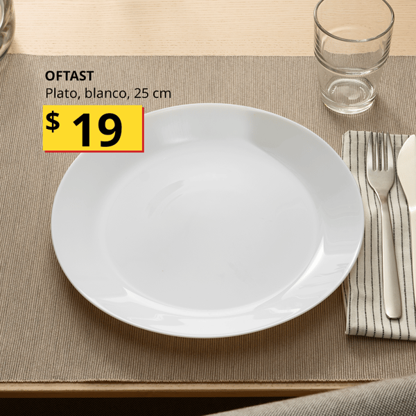 Plato extendido OFTAST