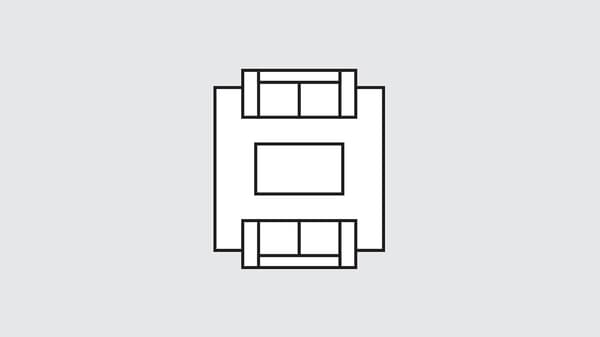 Plattegrond hoe je je banken kan plaatsen.