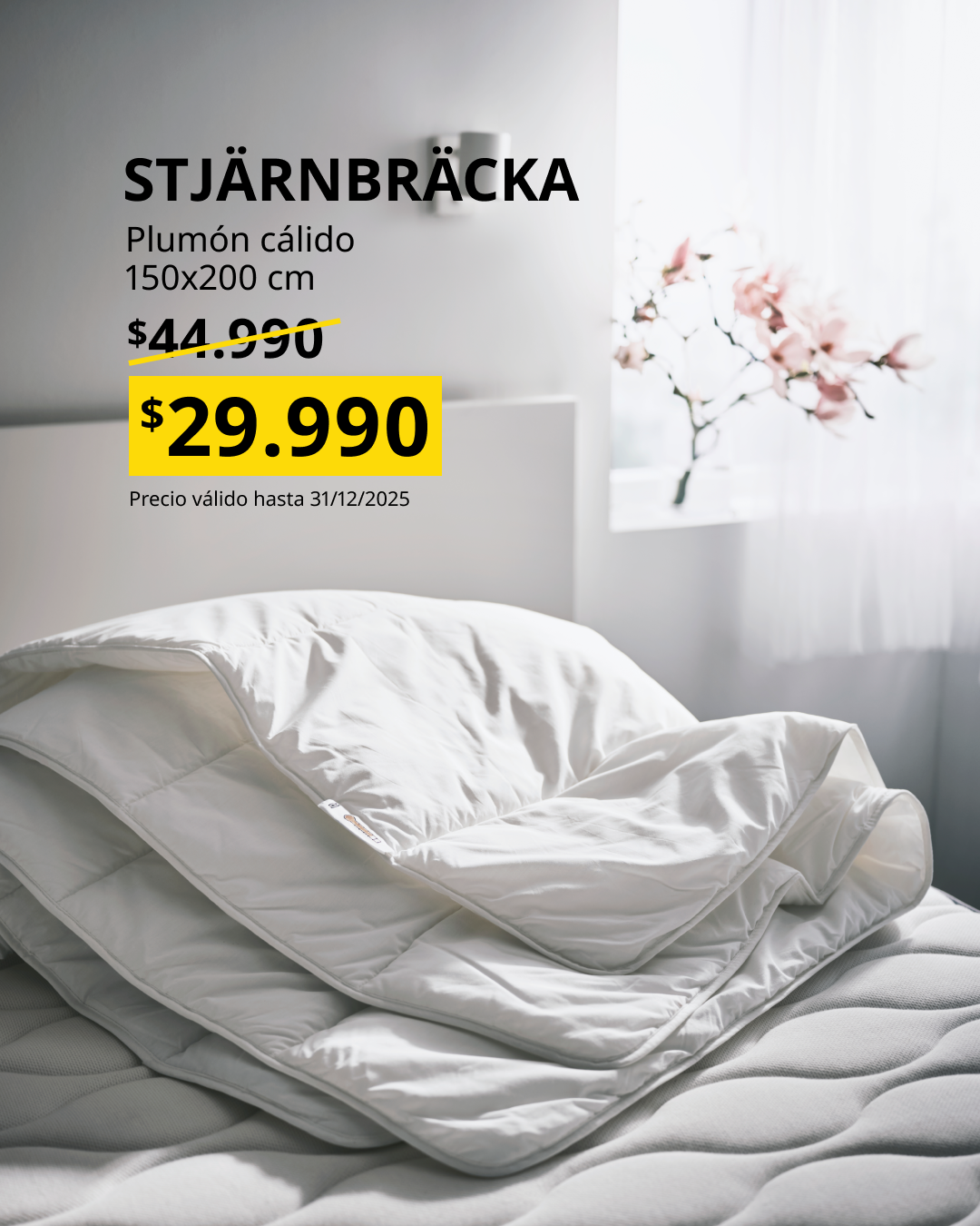 Plumón cálido 150x200cm