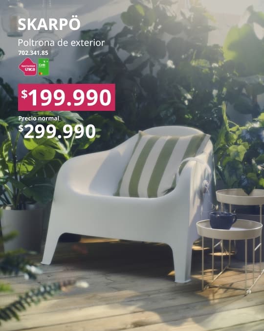 Poltrona de exterior SKARPO con precio especial con CMR