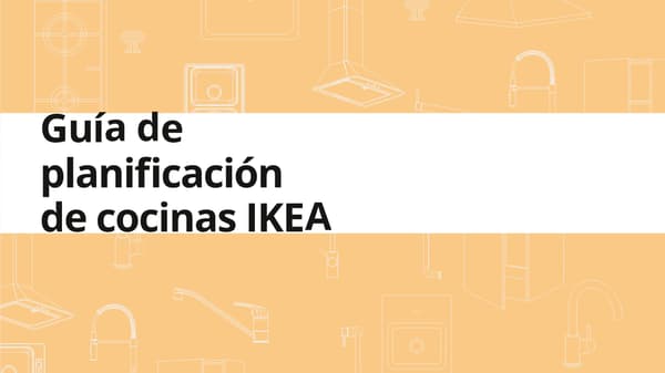 Portada de la guía de planificación de cocinas ikea