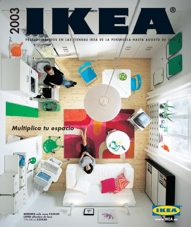 Portada do catálogo de 2003