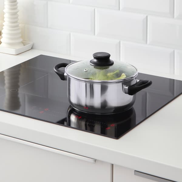 Pot with lid