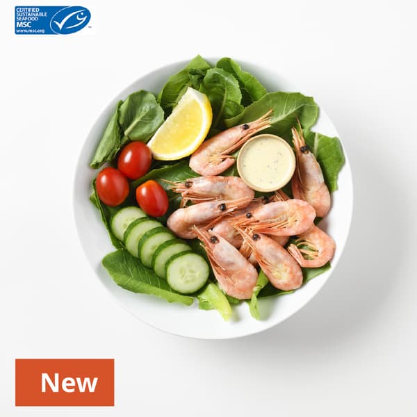 Prawn Salad with a Greek Yoghurt Dressing
179 THB