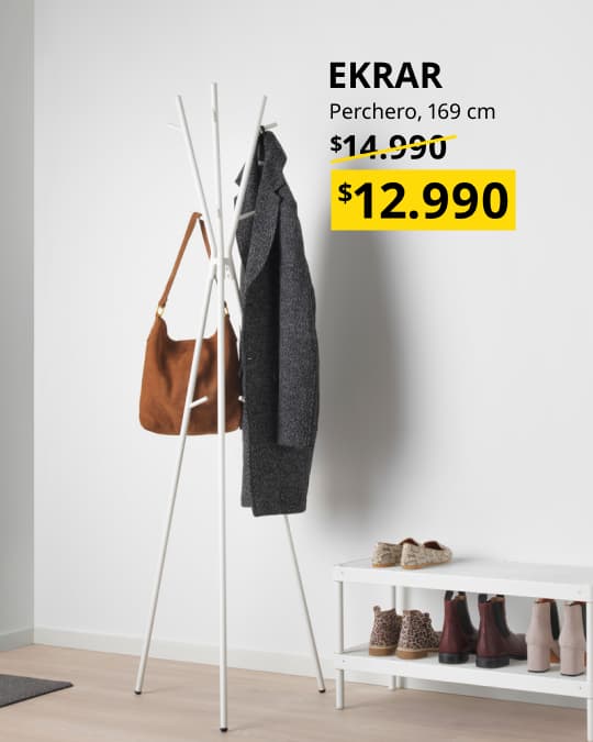 Prechero EKRAR blanco con su precio especial.