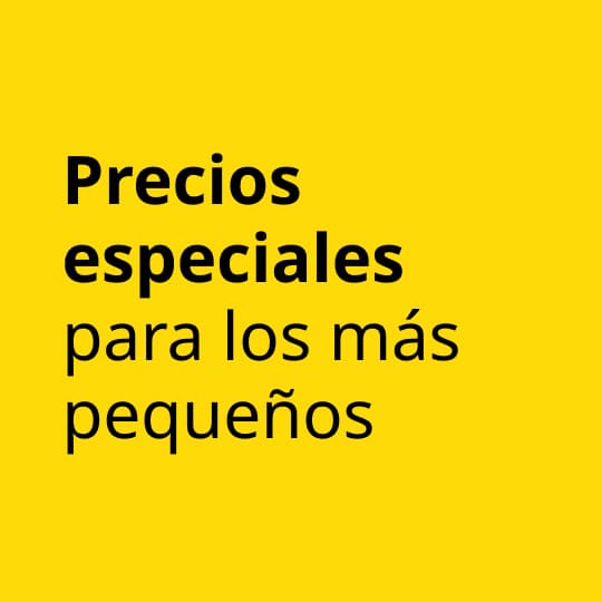 Precios especiales en muebles y accesorios para los más pequeños.