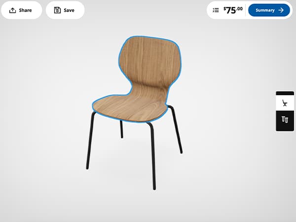 Preview of SKÅLSTA dining chair planner