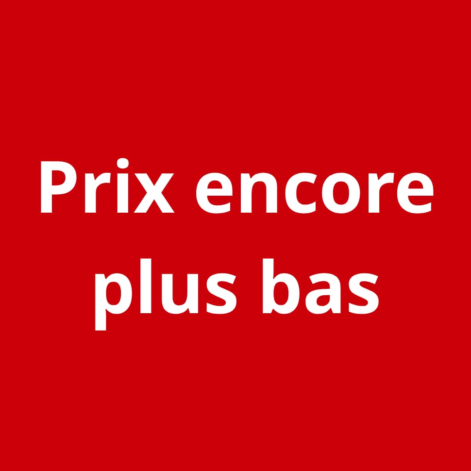 Prix encore plus bas