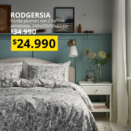 Producto del mes funda de plumón con funda de almohada RODGERSIA.