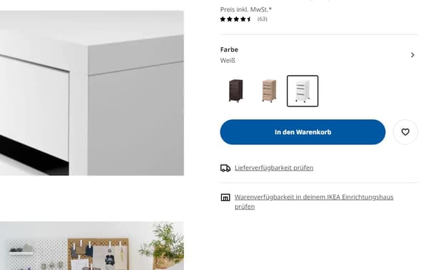 IKEA Warenverfügbarkeit IKEA Deutschland