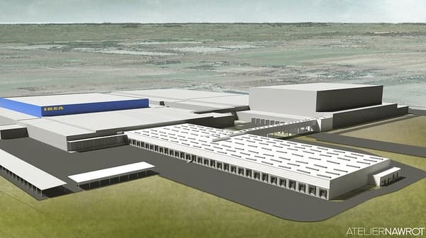 Projekt Centrum Dystrybucji IKEA w Jarostach
